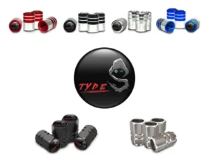 Rims Valve Caps for Car Universal Fitment